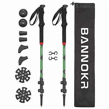 Infällbar gångstång